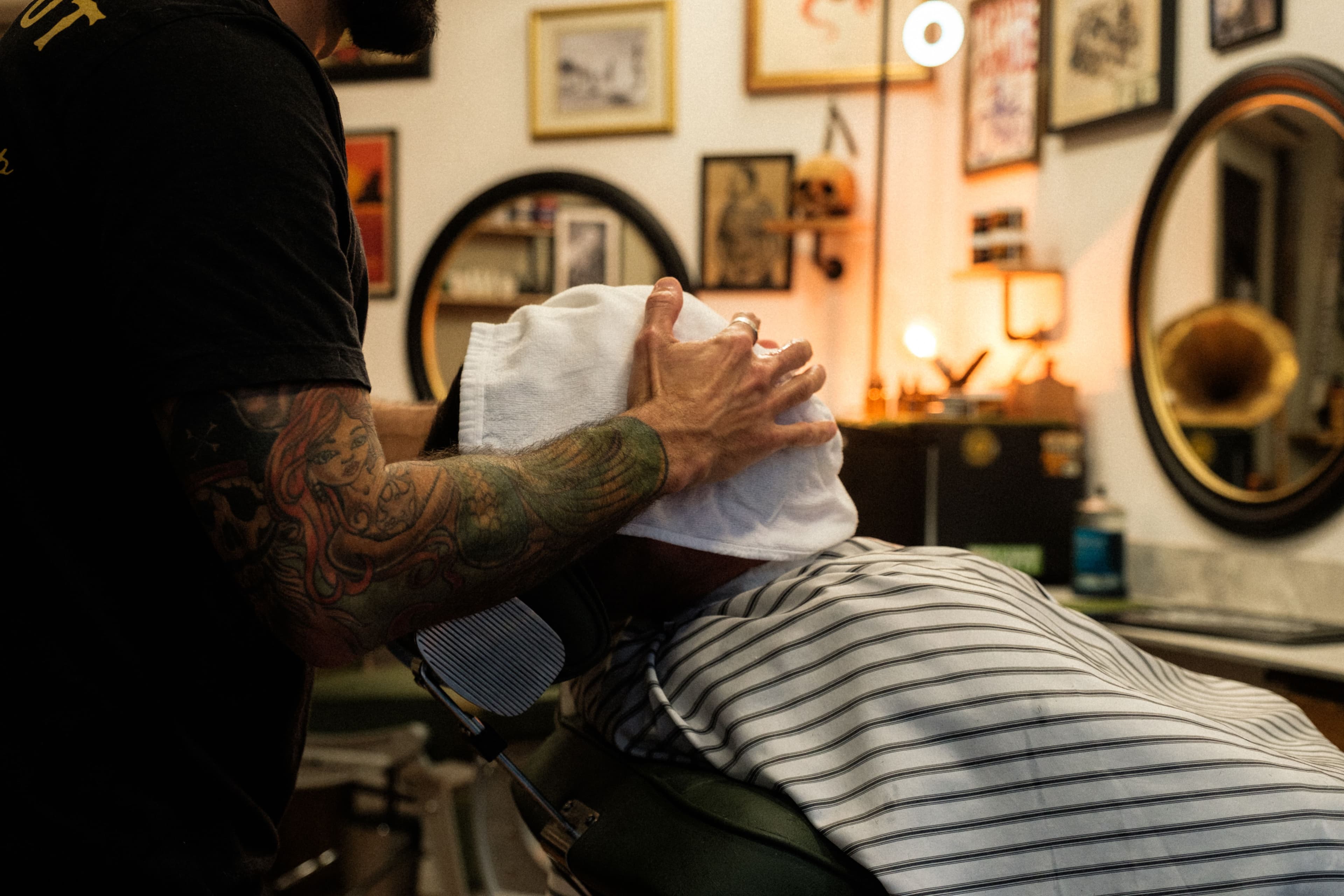 Hot Towel Shave